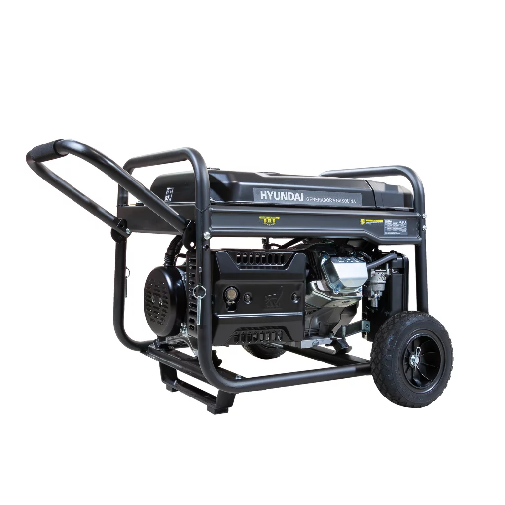 HYUNDAI HY10100LEK-T Proff Strømaggregat 8000W - 400V & 230V 1-FAS - elektrisk start - bensin