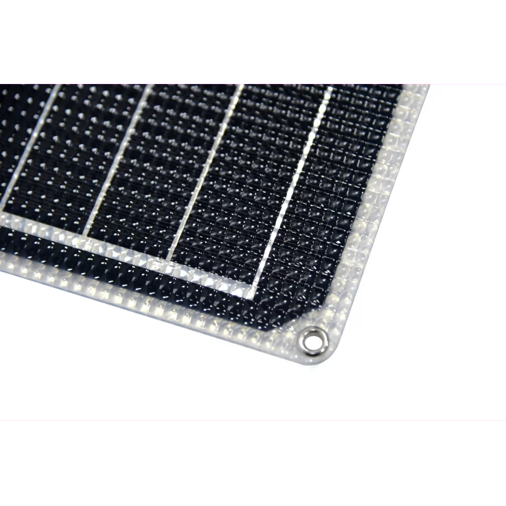 SKANBATT Fleksibelt Marinepanel 130W - Marine - Half Cut - 1040x680x4mm