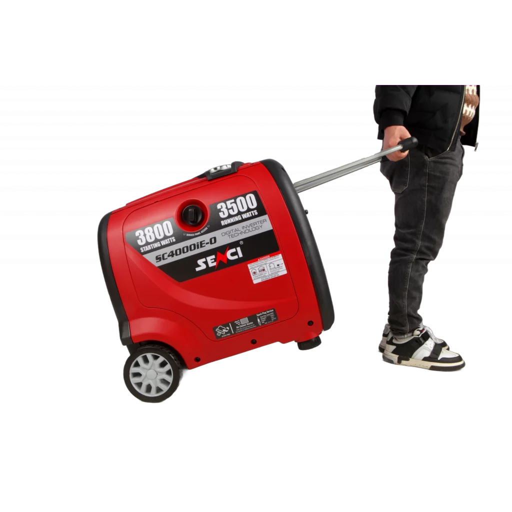 SENCI SC4000iE-O Inverter Aggregat - Bensin - Max 3800W - ATS - Elektrisk start