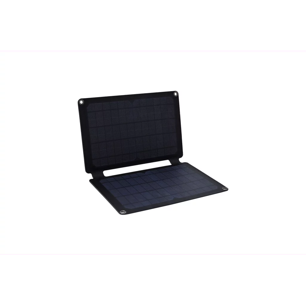 SKANBATT 'Alt i ett' Bærbart Solcellepanel 14W (2x7W)