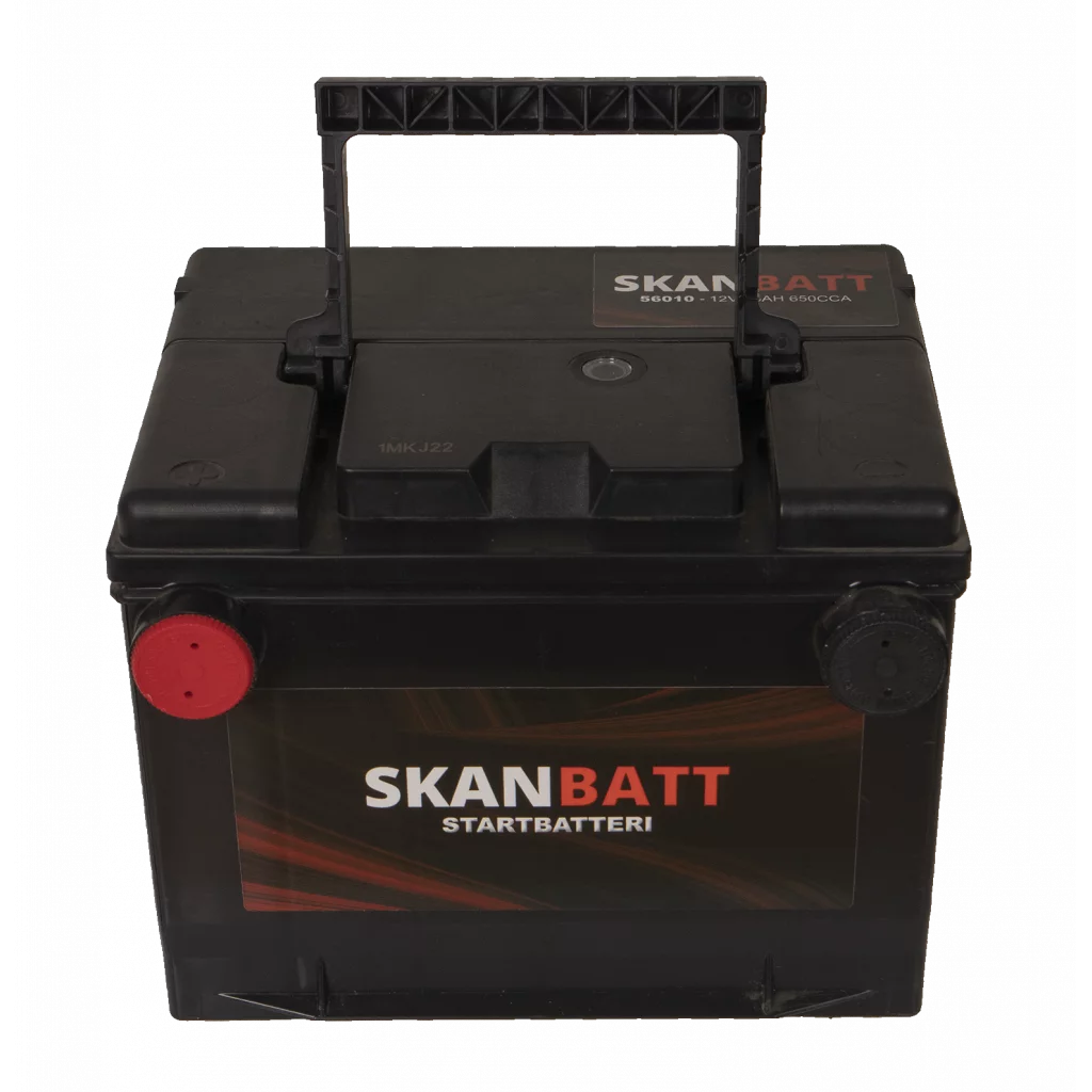 SKANBATT Startbatteri 12V 65AH 650CCA (230x179x180/180mm) +venstre