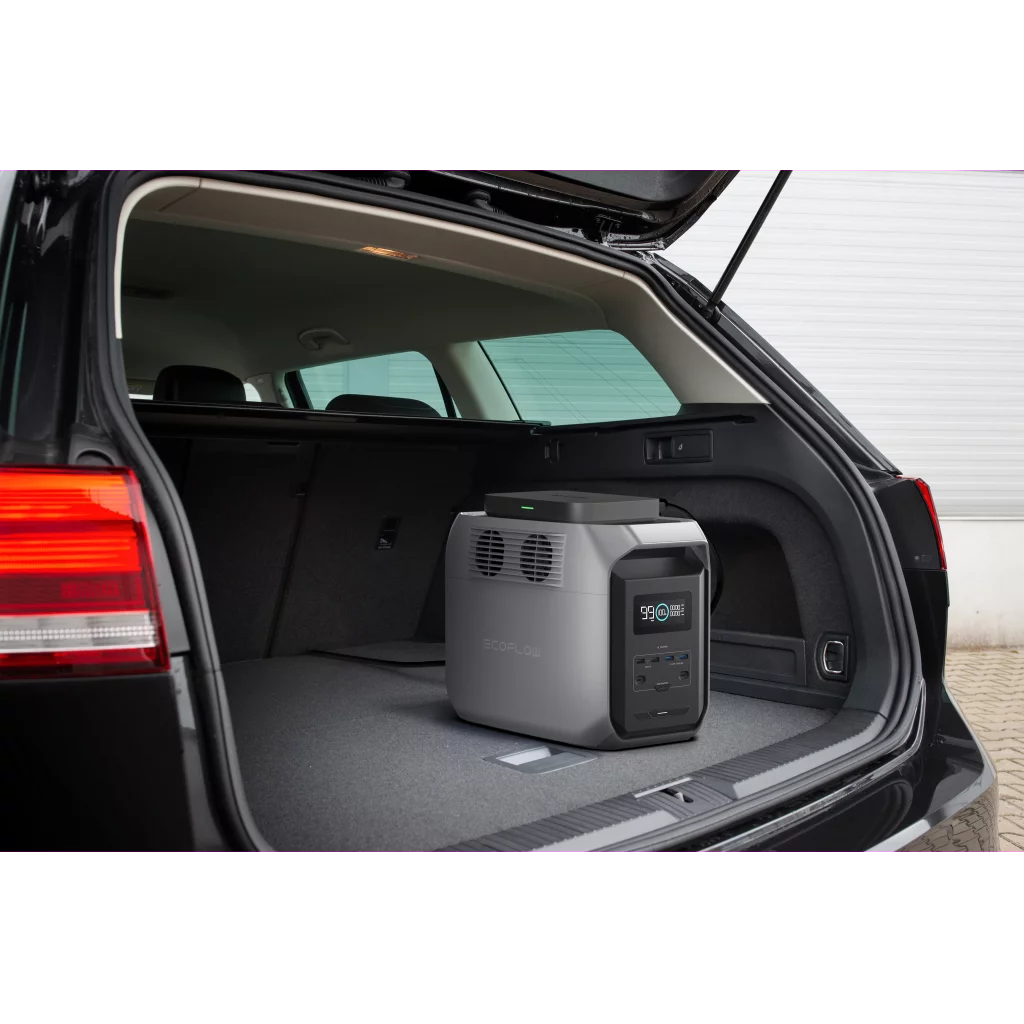 ECOFLOW DELTA 3 1500 Bærbar Strømforsyning - LPS - 1536Wh - 1800W