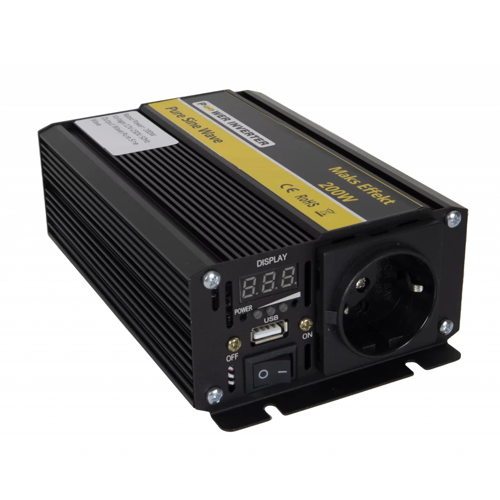 POWER Inverter 12V 200W Ren Sinus