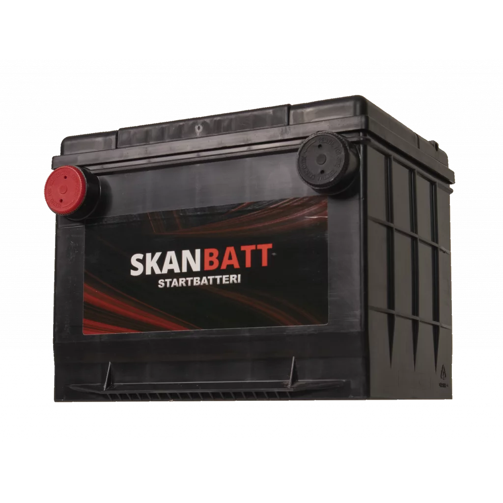 SKANBATT Startbatteri 12V 65AH 650CCA (230x179x180/180mm) +venstre