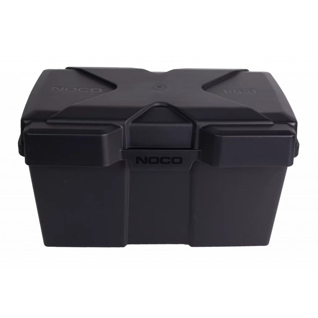 Batterikasse 372x185x205mm (innvendig) plast stor (BG31)