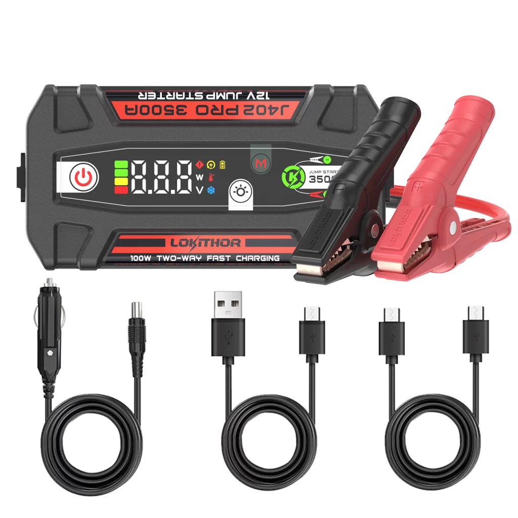 LOKITHOR Lithium Startbooster 12V 3500A