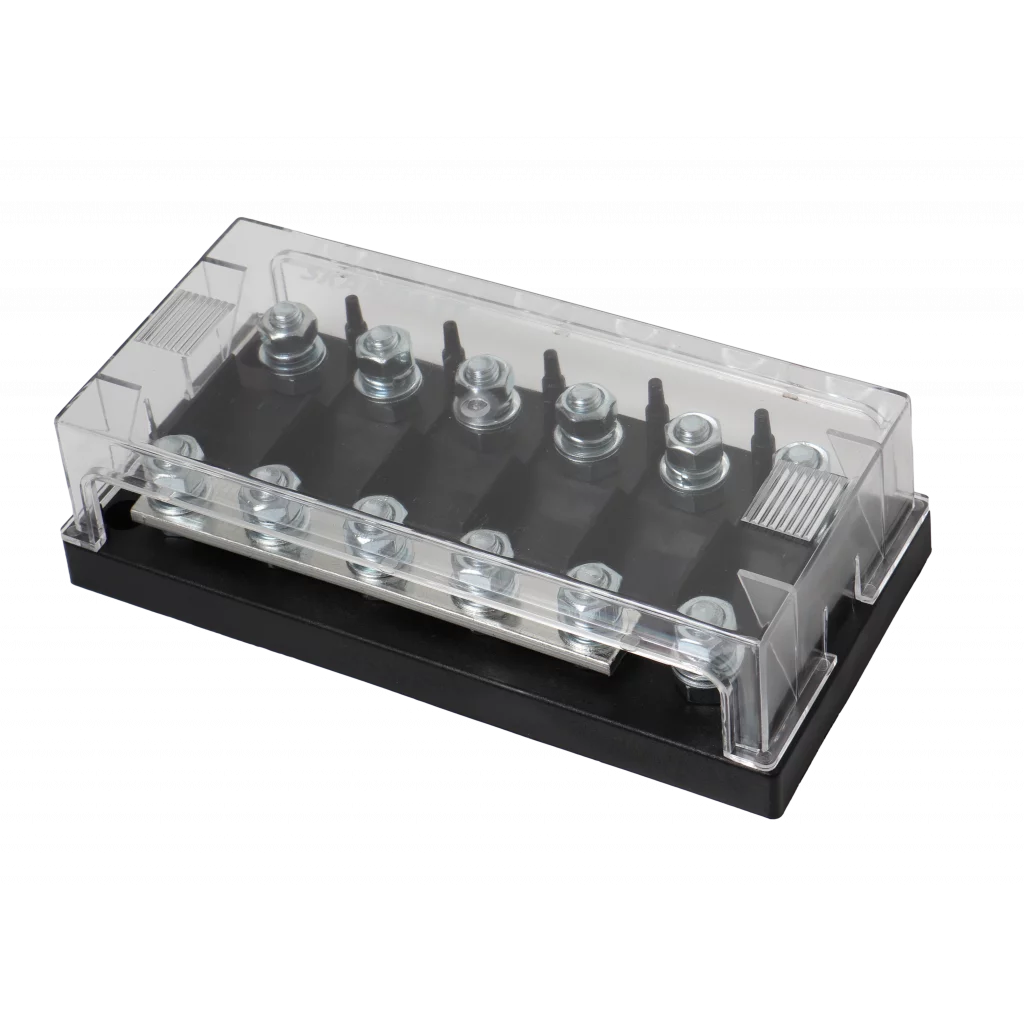 SKANBATT Mega Fuse holder 6 pos 250A busbar