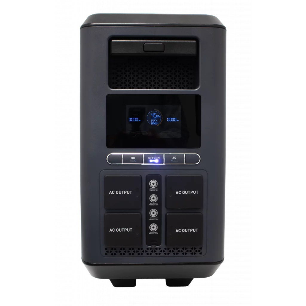 SENCI Lithium LPS 3840Wh Power Station med 3600W (7200W) sinus inverter