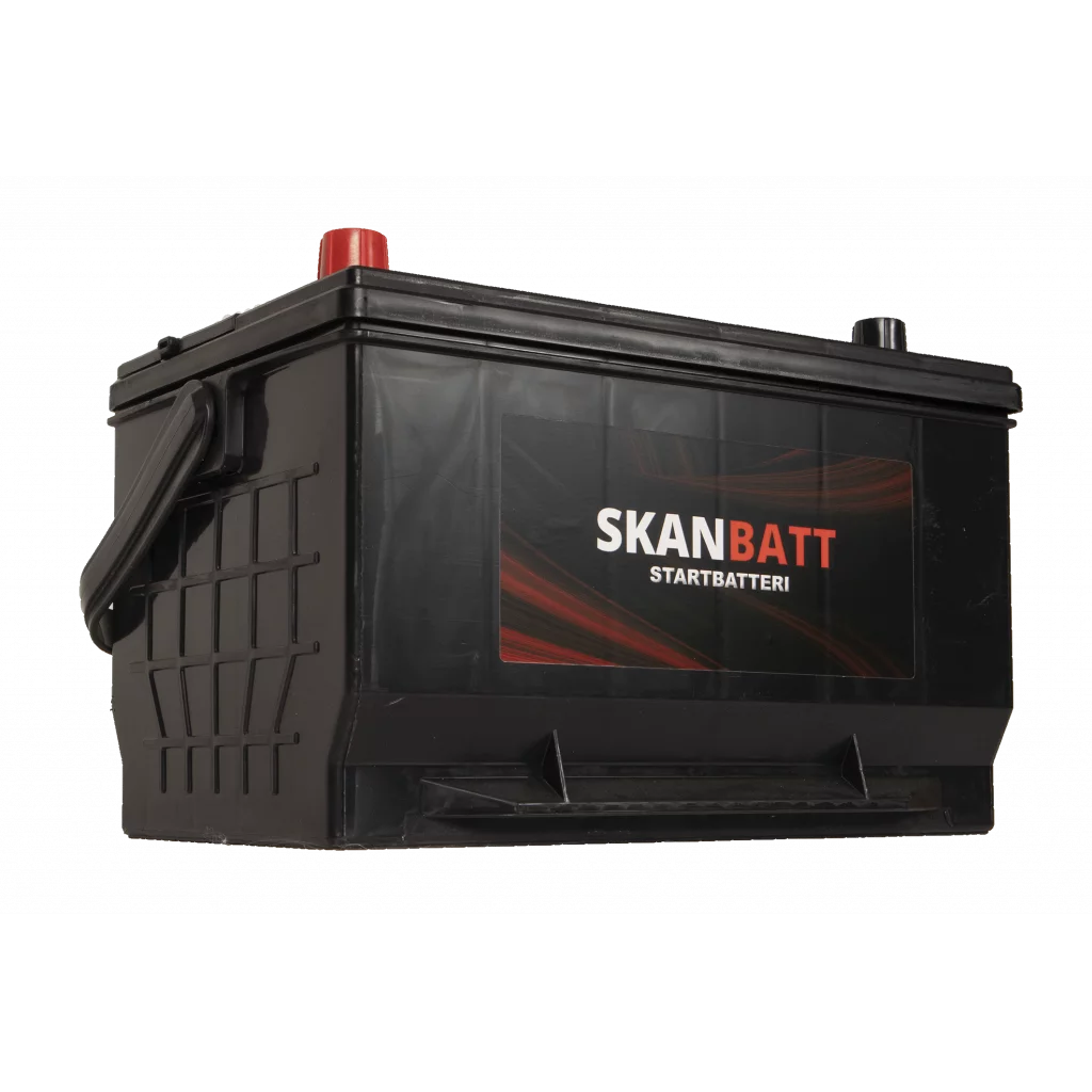 SKANBATT Startbatteri 12V 95AH 900CCA (296x187x171/191mm) +venstre