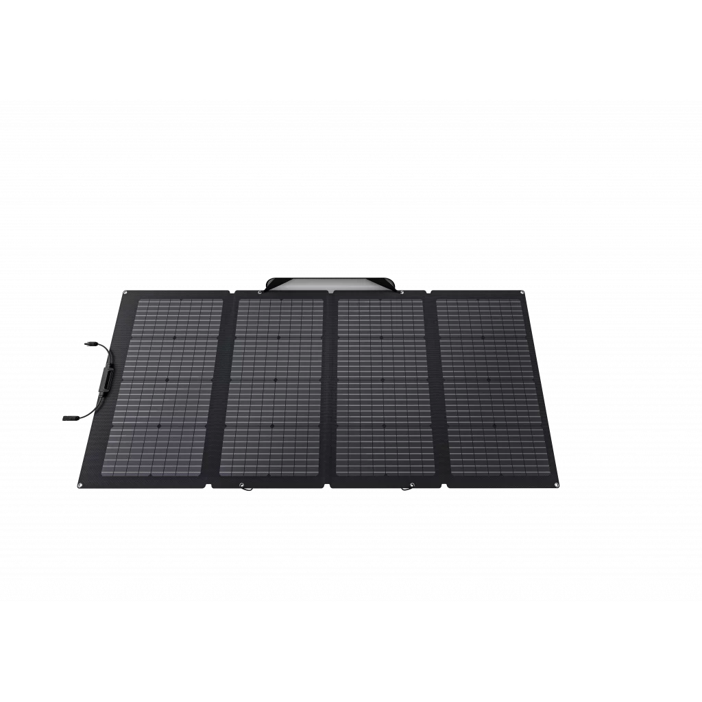 ECOFLOW Sammenleggbart Solcellepanel 220W tosidig