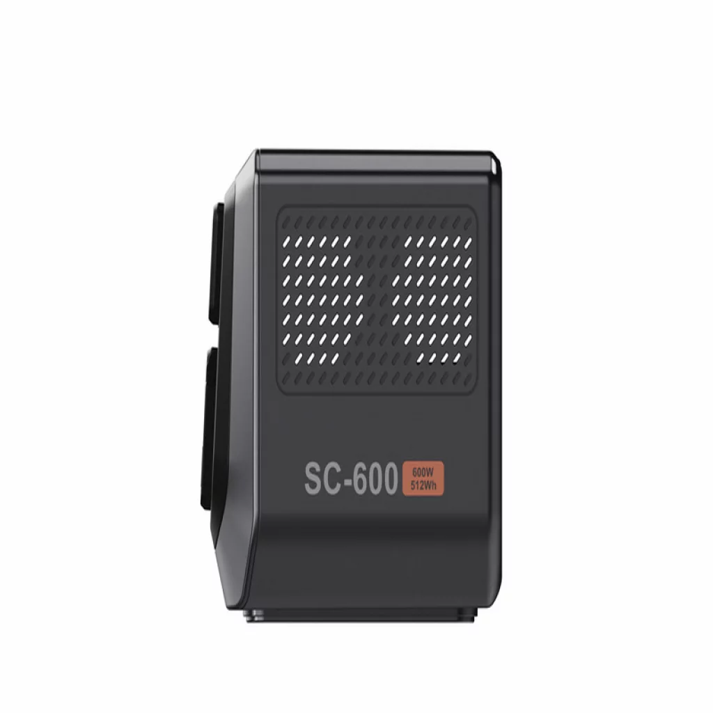 SENCI Lithium LPS 512Wh Power Station med 600W (1200W) sinus inverter