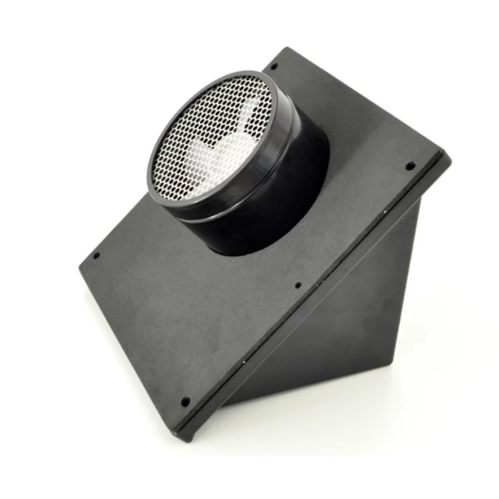 WATTSTUNDE Solventilator Veggmodell Svart