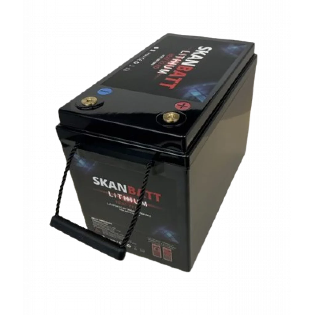 SKANBATT V2 Lithium HEAT Batteri 12V 280AH 150A BMS - Bluetooth