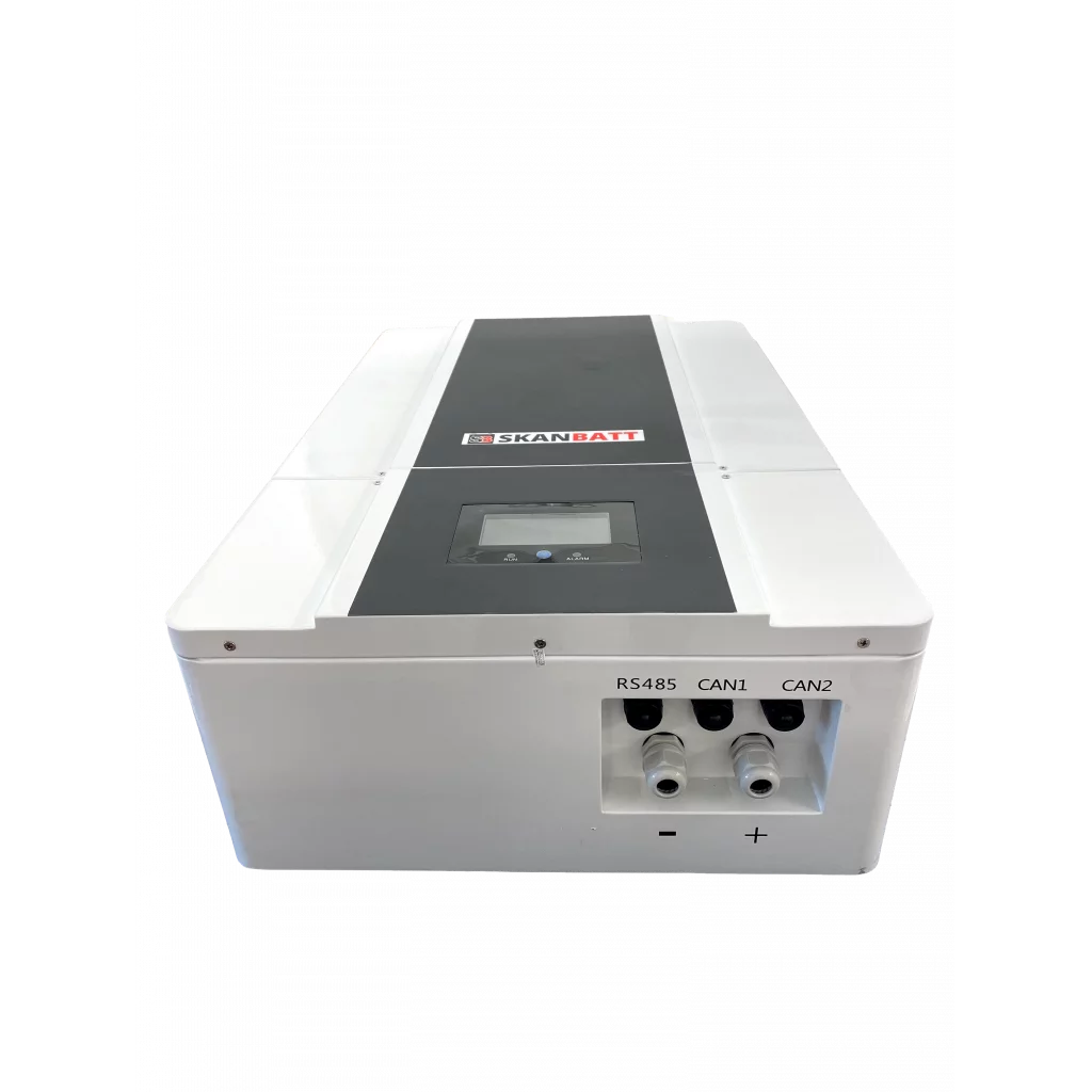 SKANBATT PowerWall LiFePO4 51,2V 120Ah - 6,144kWt - WIFI - HEAT