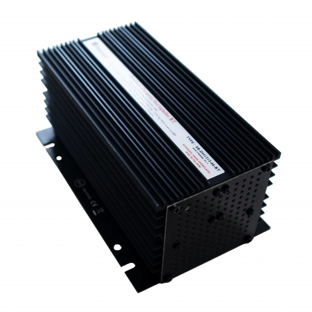 SKANBATT 66A Dynamo Hurtiglader m/blåtann - DCDC for alle bobiler