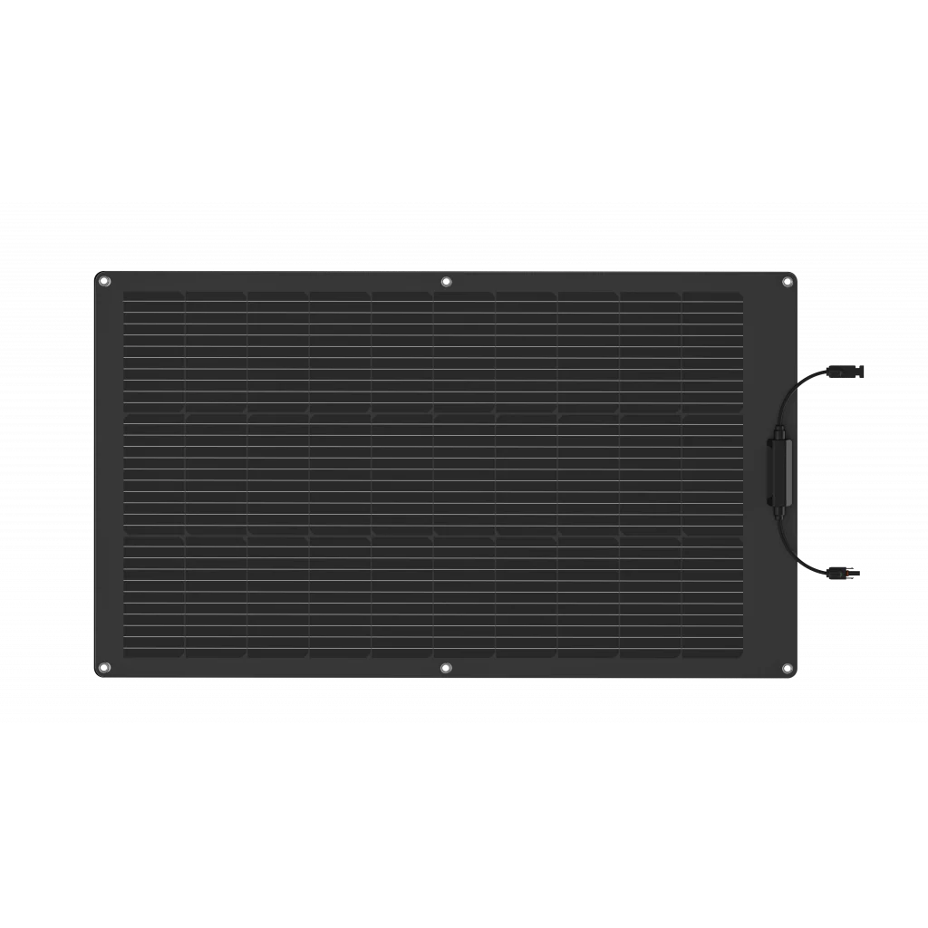 ECOFLOW Fleksibelt Solcellepanel 100W (1055x612x25mm)