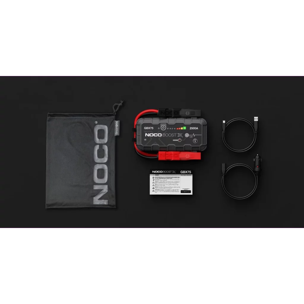 NOCO Lithium Startbooster 12V 2500Amp