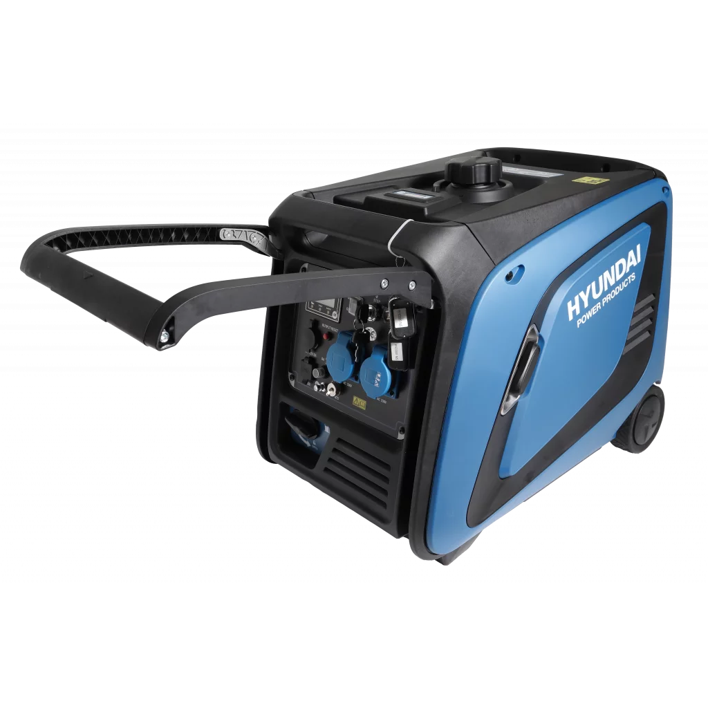 HYUNDAI HY3900SEi Inverter Aggregat 3900W - Elektrisk start og Fjernkontroll - ATS