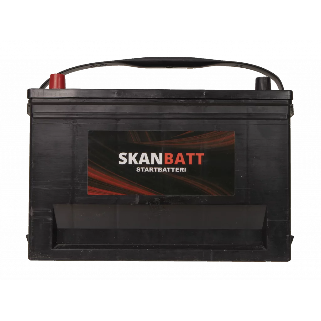 SKANBATT MF50-600 Startbatteri 12V 80AH 600CCA (343x127x234/254) +venstre