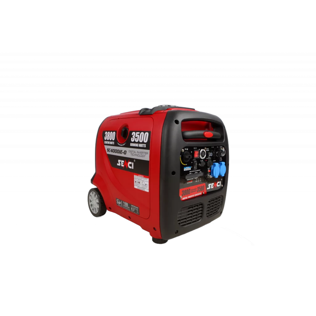 SENCI SC4000iE-O Inverter Aggregat - Bensin - Max 3800W - ATS - Elektrisk start