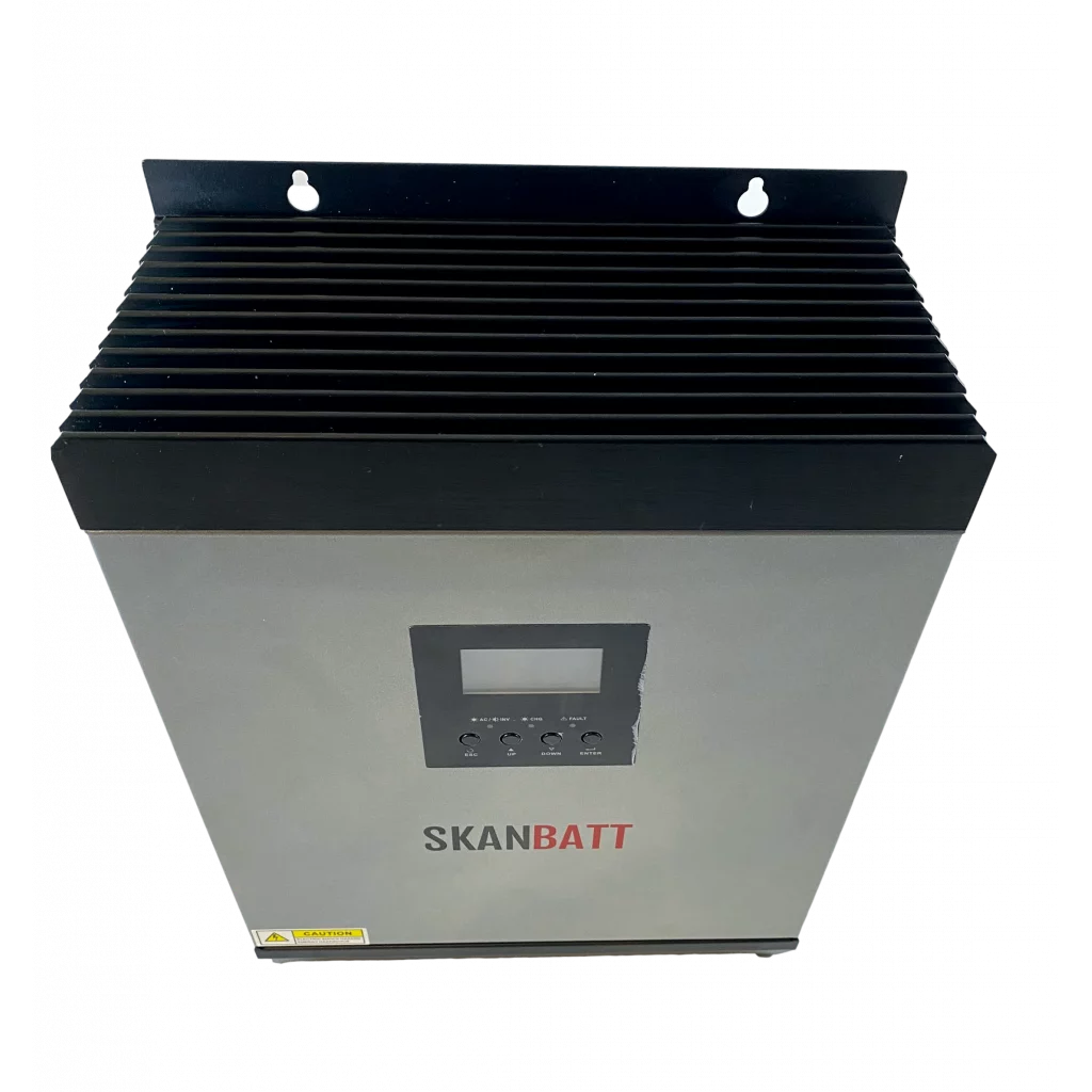 SKANBATT Hybrid inverter 24V 3000VA (6000VA) MPPT 60A