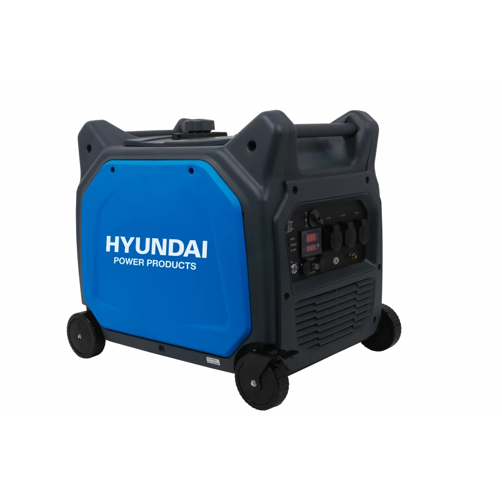 HYUNDAI HY6500SEi Inverter Aggregat 6500W - Elektrisk Start - Fjernkontroll - ATS