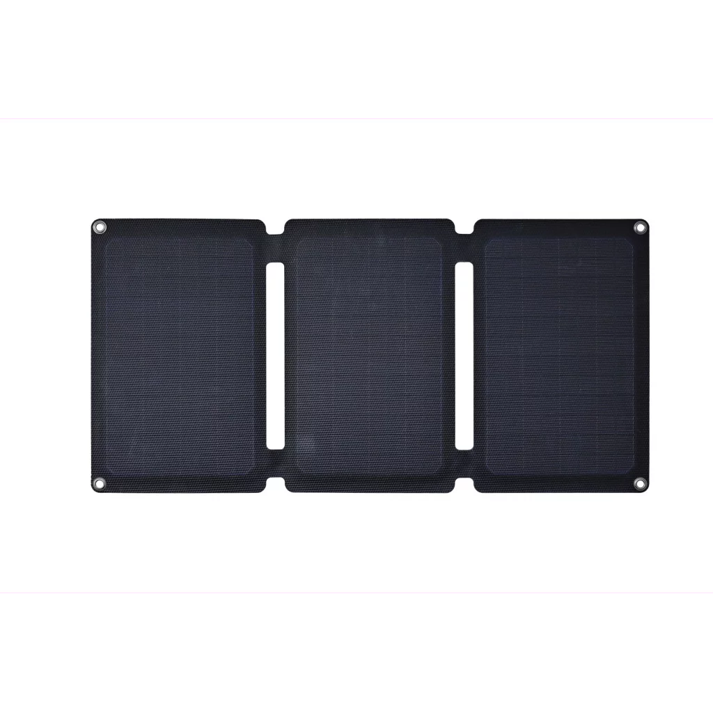 SKANBATT 'Alt i ett' Bærbart Solcellepanel 21W (3x7W)