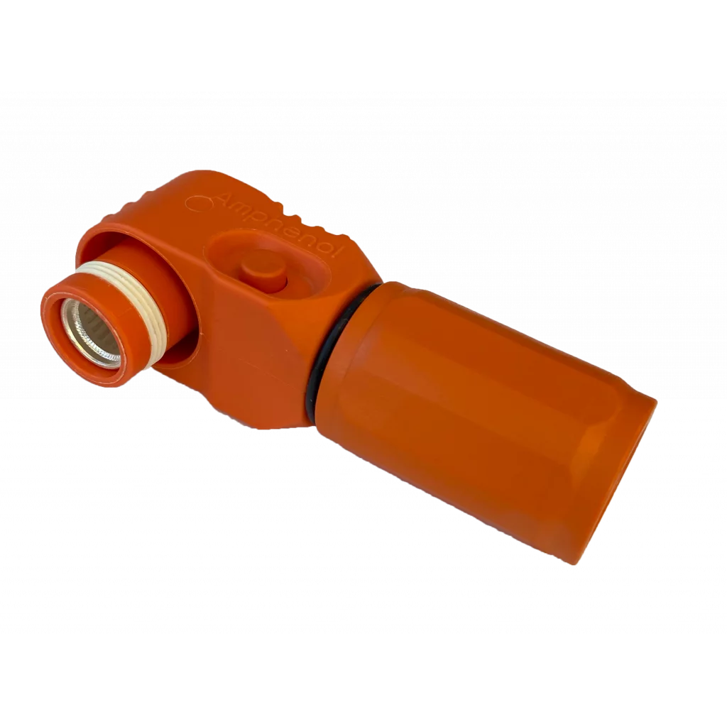 Amphenol kobling 8,0mm positiv (rød)