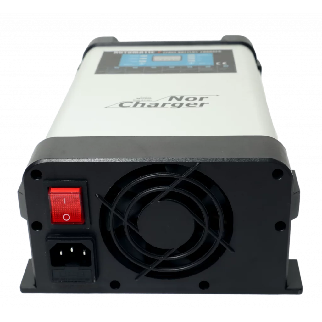 NOR CHARGER Pro Serie Elektronisk Batterilader 24V 30A - 2 Kanaler