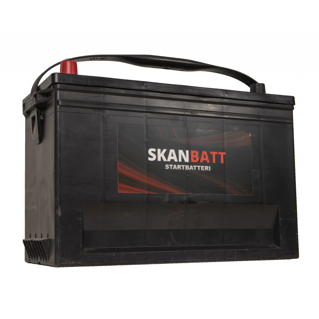 SKANBATT MF50-600 Startbatteri 12V 80AH 600CCA (343x127x234/254) +venstre