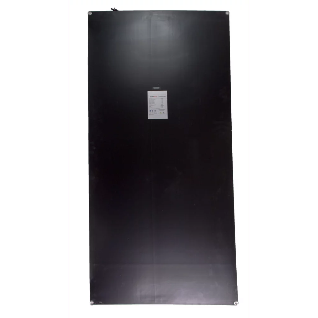 SKANBATT Fleksibelt Solcellepanel 170W - ETFE - 1355x670x3mm
