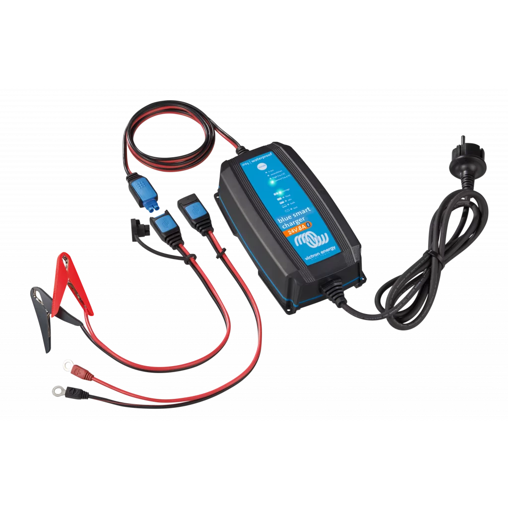 VICTRON Blue Smart IP65 Batterilader 24V 8A m/Bluetooth