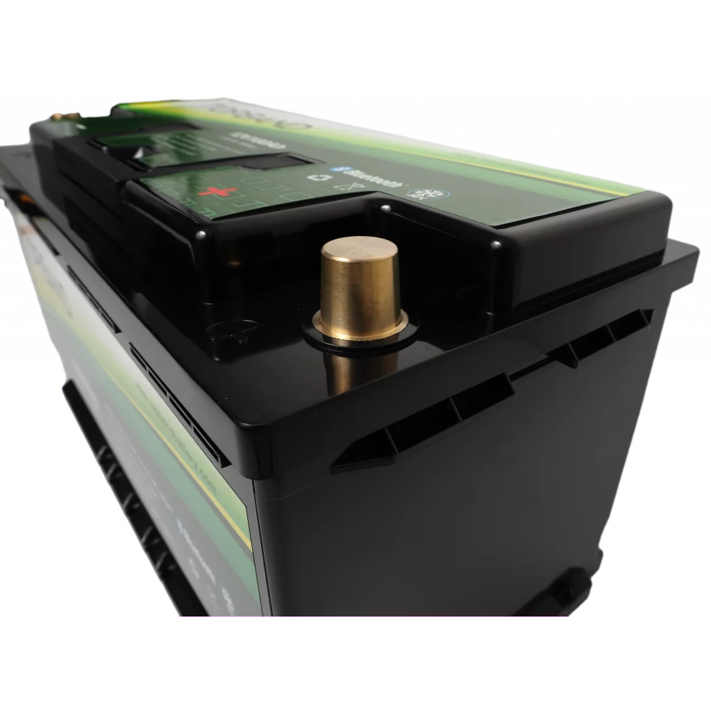 TOPBAND Lithium HEAT PRO - 12V 100AH - 100A BMS - BOBIL - Bluetooth og Varme (TOP-HEAT-RV)