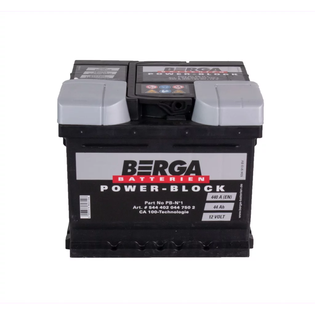 BERGA Power Block 12V 44AH 440CCA (207/175/175mm)