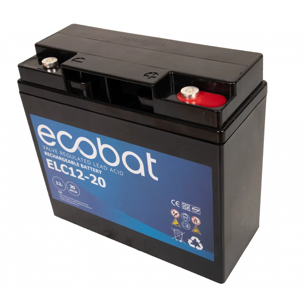 ECOBAT ELC12-20 AGM Batteri 12V 20AH (RT12180)