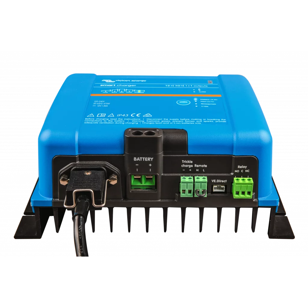 VICTRON Phoenix Smart IP43 Batterilader 12V 30A 1+1 kanaler 120-240V