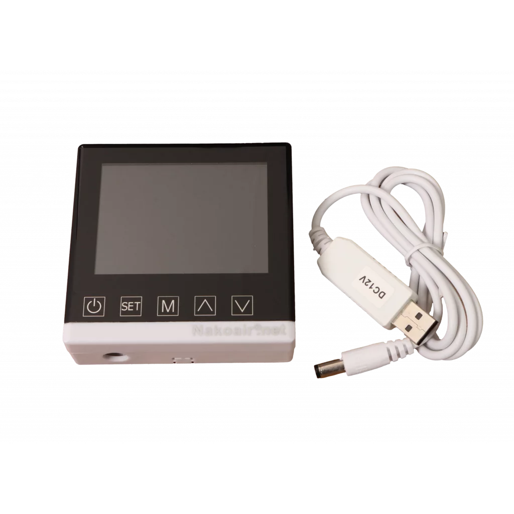 SKANBATT Solventilator SV-40 - LCD display - Motoriserte ventiler - 98m3/h luftvolum3