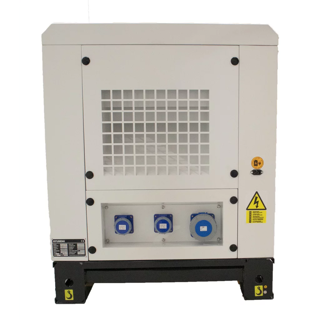 HYUNDAI DHY22KSE Diesel strømaggregat 230V 3-FAS 22kVA - 1500RPM - Vannkjølt