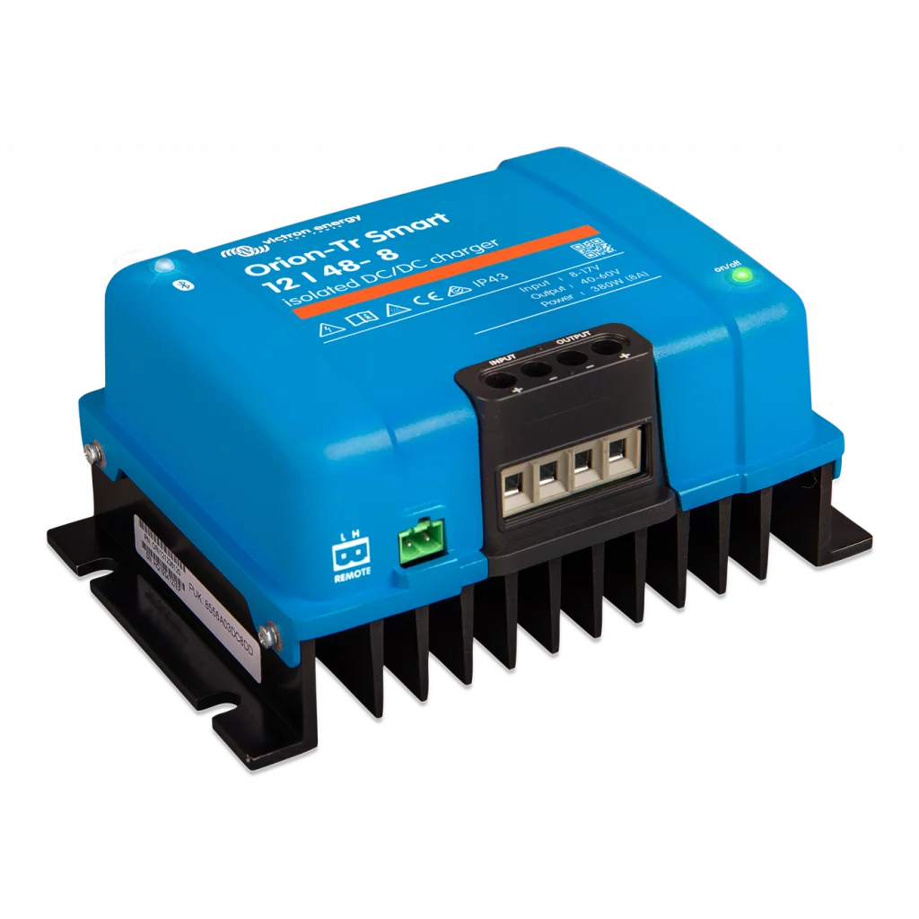 VICTRON Orion TR Smart DC-DC Lader 12>48V 8A (Galvanisk isolert)
