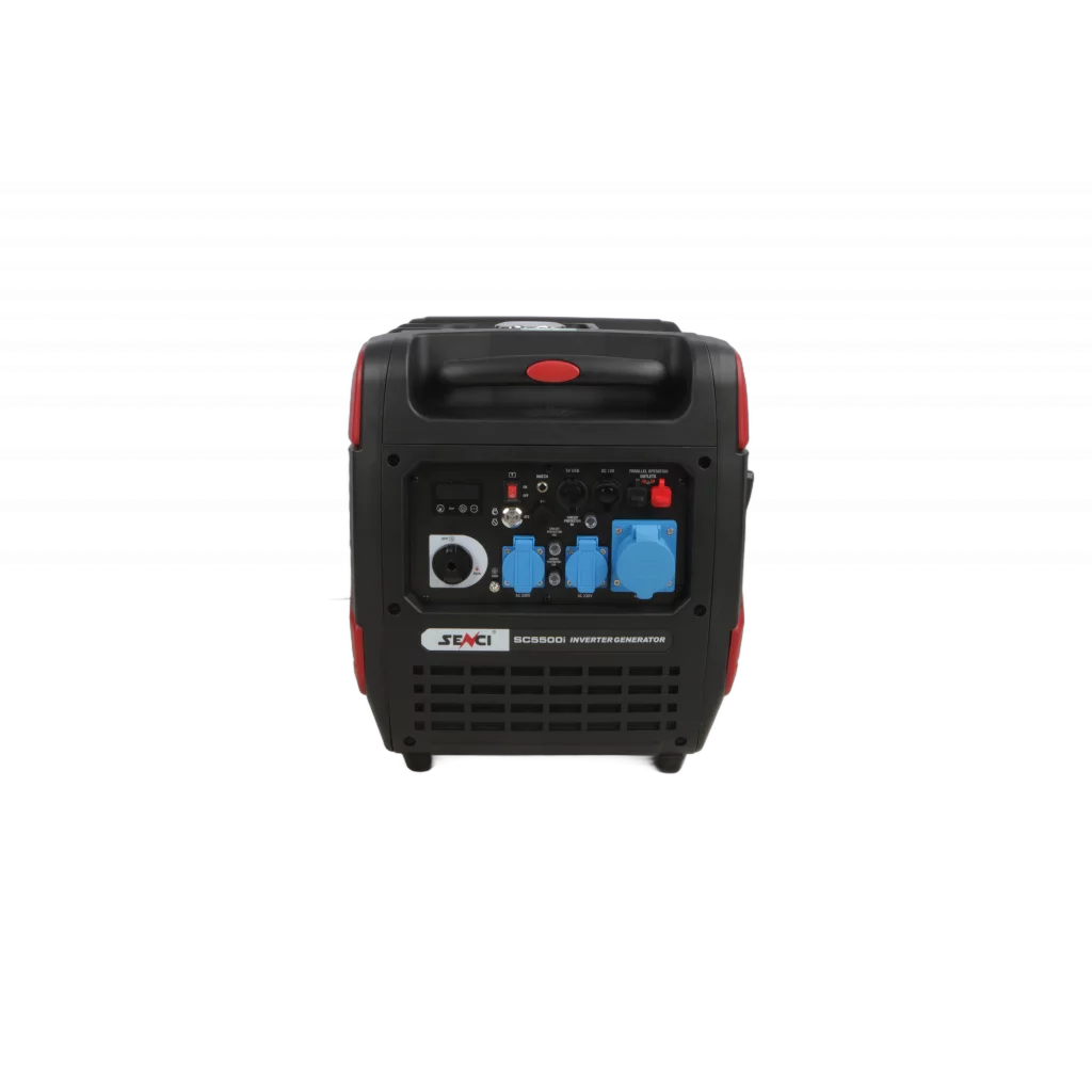 SENCI SC5500i Inverter Aggregat - Bensin - Max 6000W - ATS - Elektrisk start