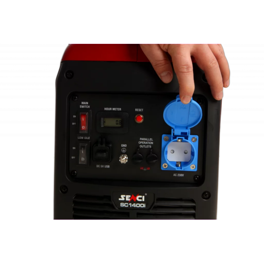SENCI SC1400i Inverter Aggregat - Bensin - Max 1200W