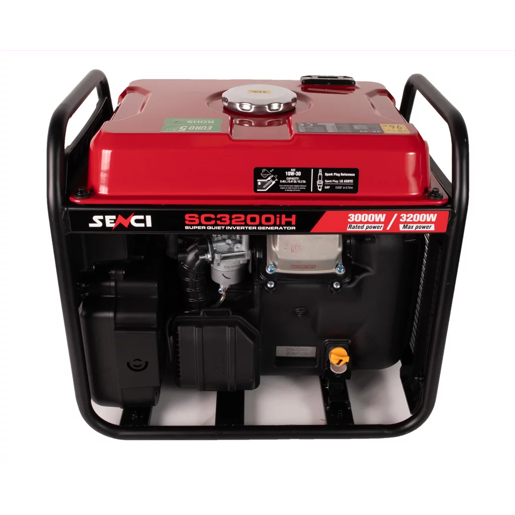 SENCI SC3200iH Ramme Aggregat - 3000W - Inverter - Ren Sinus