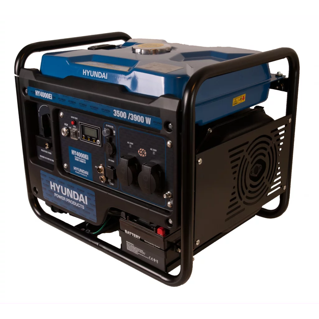 HYUNDAI HY4000Ei Inverter Aggregat 3900W - Fjernkontroll og ATS