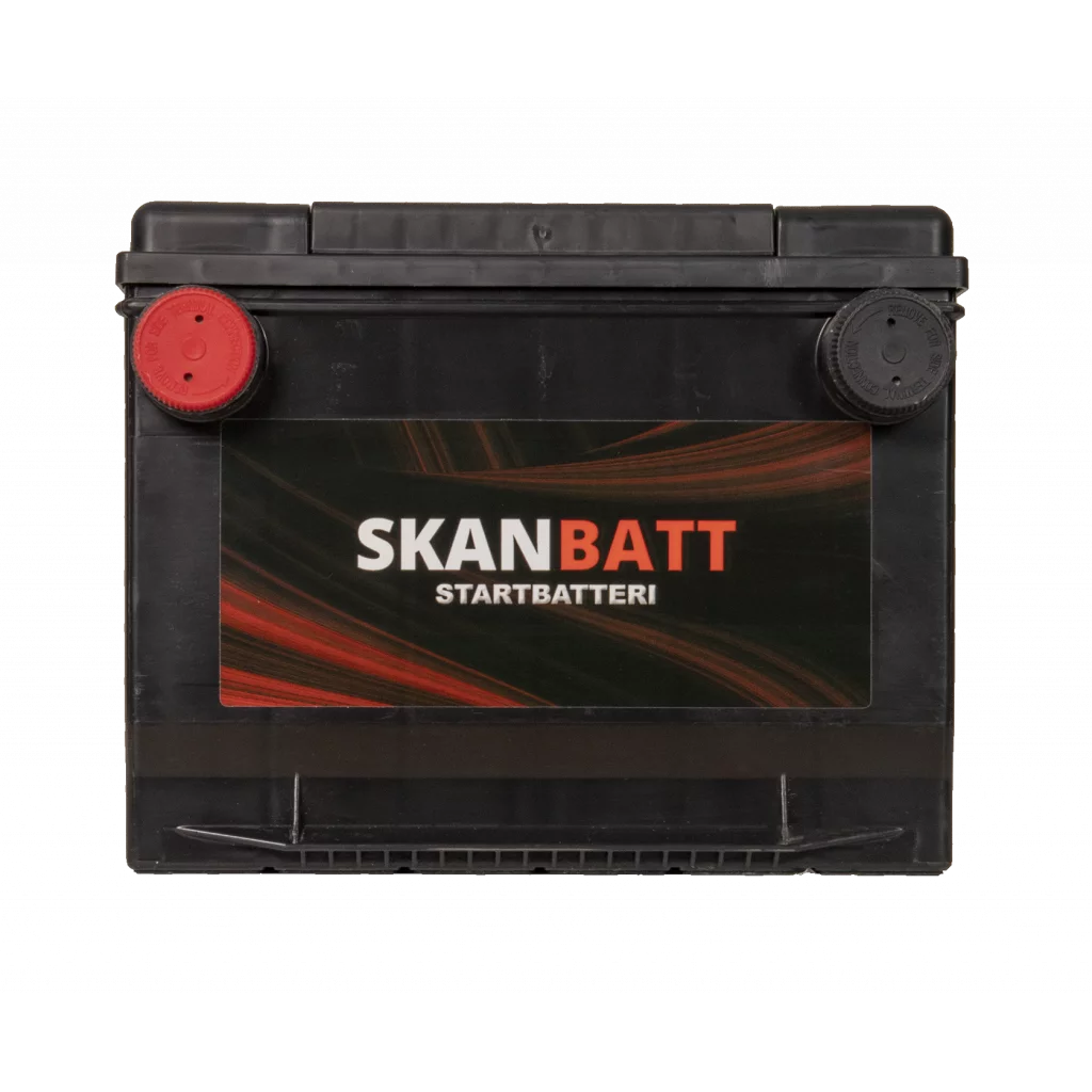 SKANBATT Startbatteri 12V 65AH 650CCA (230x179x180/180mm) +venstre
