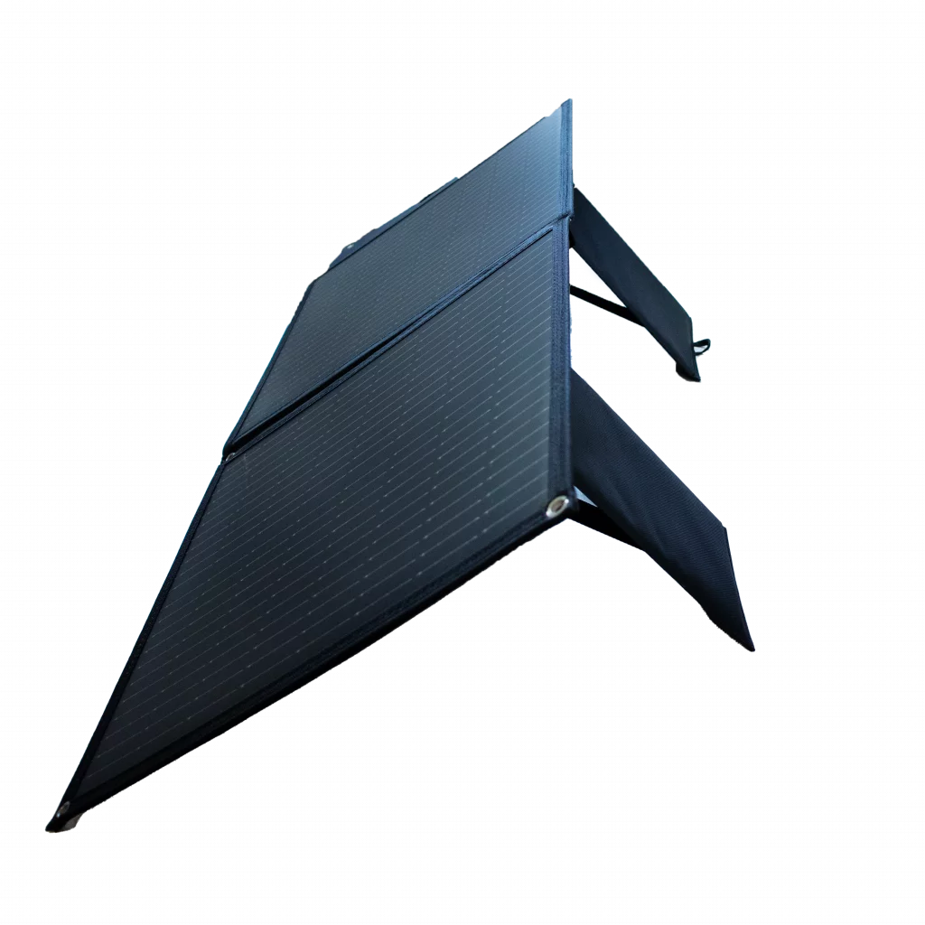 SKANBATT Sammenleggbart Solcellepanel 120W m/regulator (SMB -120W)