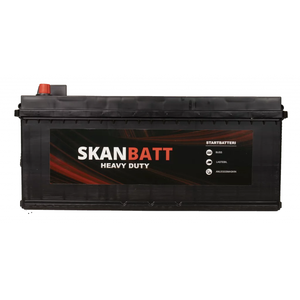 SKANBATT Startbatteri 12V 135AH 760CCA (514x175x210/226mm) +høyre