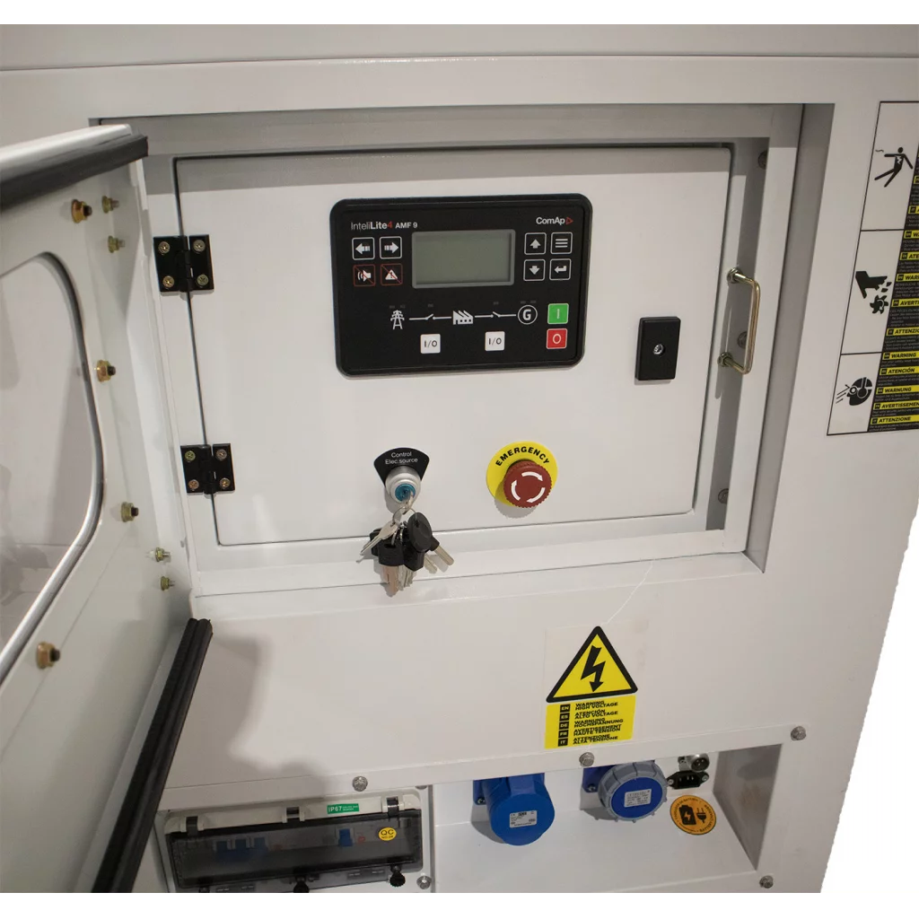 HYUNDAI DG14KSE Diesel strømaggregat 230V 3-FAS 13,8kVA  - 1500RPM - Vannkjølt