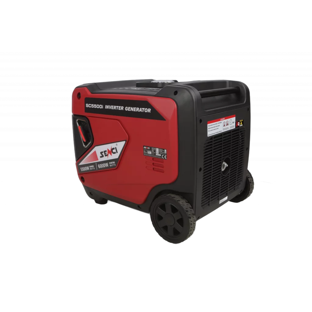 SENCI SC5500i Inverter Aggregat - Bensin - Max 6000W - ATS - Elektrisk start
