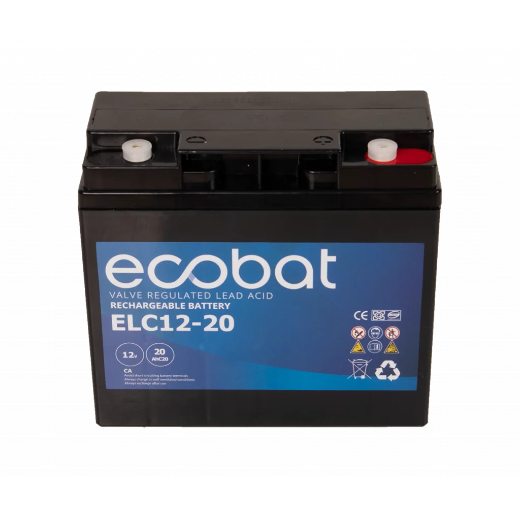 ECOBAT ELC12-20 AGM Batteri 12V 20AH (RT12180)