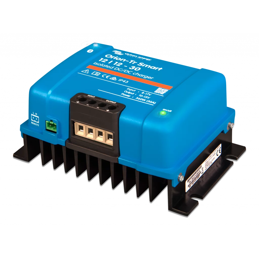 VICTRON Orion TR Smart DC-DC Lader 12>12V 30A (Galvanisk isolert)